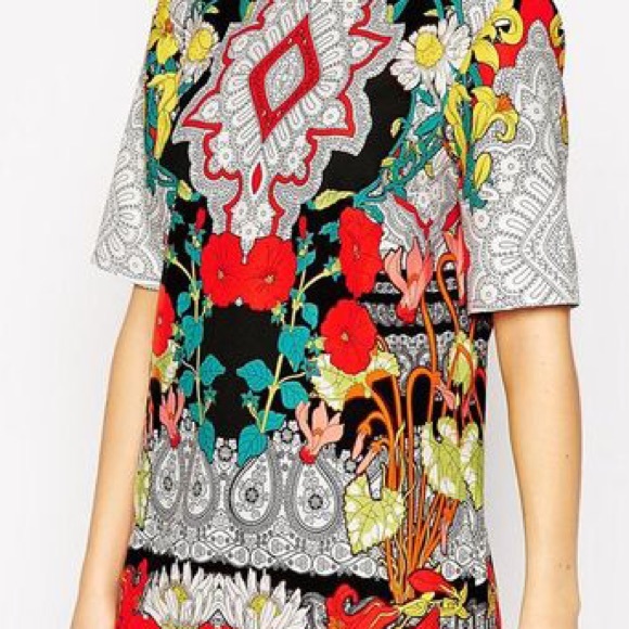 ⭐️ HOST PICK ⭐️ 🌺 ASOS Patterned Shift Dress 🌺 - Picture 2 of 4